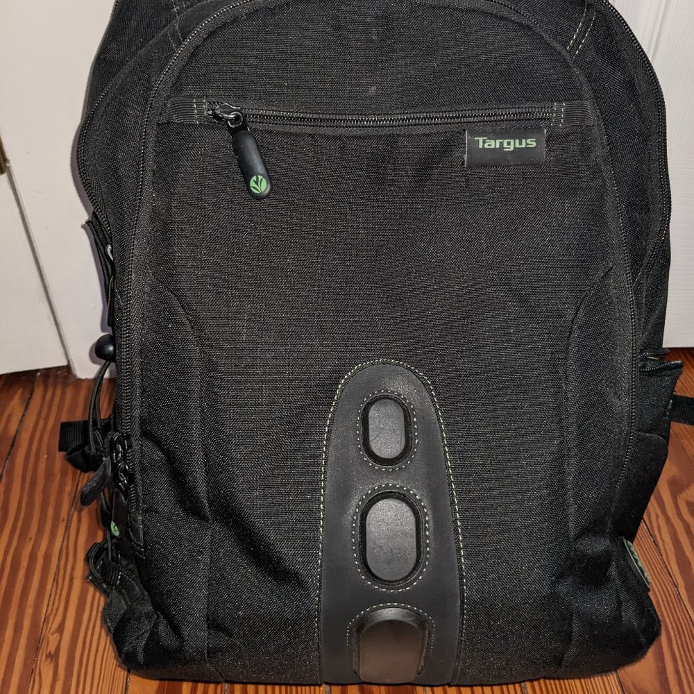 Targus laptop backpack, EcoSmart, TSA-friendly, lightweight
